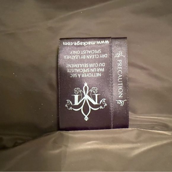 Mackage Khaki Fur-Trimmed Puffer Coat - Picture 8 of 11